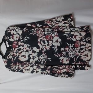 ALI & JAY Los Angeles Women's Black Floral Shift Mini Dress. Size M